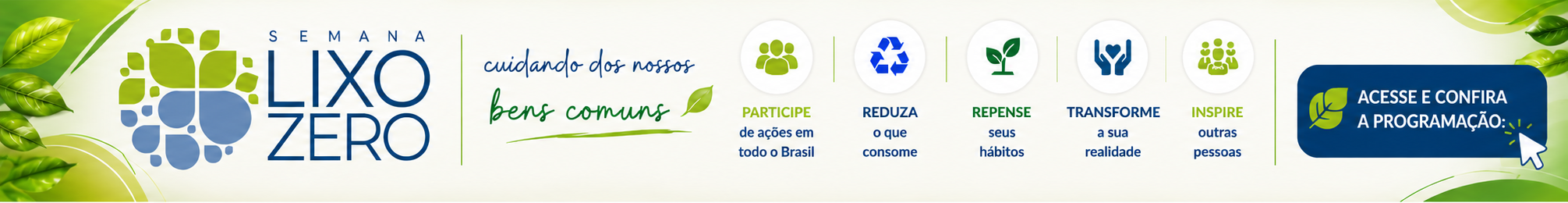 Semana Lixo Zero 2026 — Cuidando dos Nossos Bens Comuns